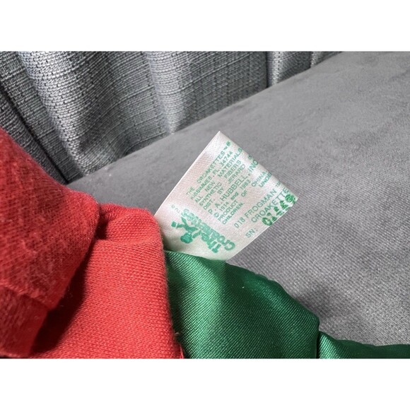 VTG Hubbell The Croakettes 14 inch Super Frog Plush Stuffed Animal Toy 1983 - Picture 10 of 14